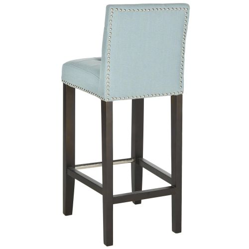  Safavieh Mercer Collection Thompson Barstool, Sky Blue