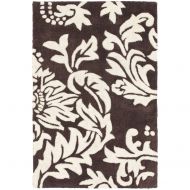 Safavieh Soho Collection SOH831A Handmade Brown and Ivory Premium Wool Area Rug (2 x 3)