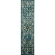 Safavieh Evoke Collection EVK510K Vintage Oriental Light Blue and Beige Runner (2 x 10)