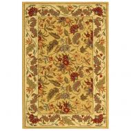 Safavieh Chelsea Collection HK141A Hand-Hooked Ivory Premium Wool Area Rug (39 x 59)