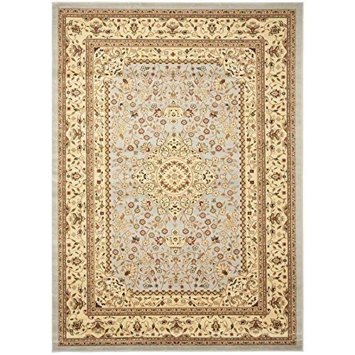  Safavieh Lyndhurst Collection LNH213G Traditional Oriental Medallion Grey and Beige Area Rug (53 x 76)