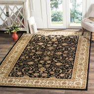 Safavieh Lyndhurst Collection LNH219A Traditional Oriental Black and Ivory Runner (23 x 12)