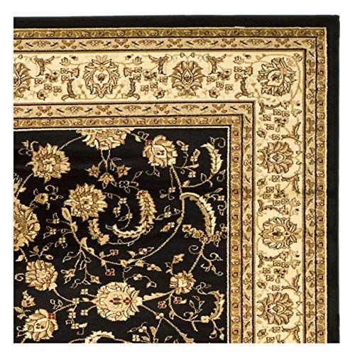  Safavieh Lyndhurst Collection LNH219A Traditional Oriental Black and Ivory Runner (23 x 12)