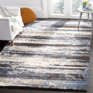Safavieh Retro Collection RET2138-1165 Modern Abstract Cream and Blue Area Rug (3 x 5)