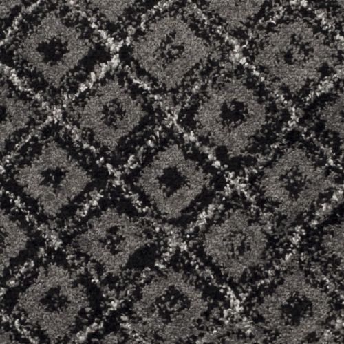  Safavieh Adirondack Collection ADR110A Vintage Distressed Area Rug, 26 x 4, Black/Silver