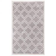 Safavieh Amherst Collection AMT412C Grey and Light Grey Indoor/ Outdoor Area Rug (26 x 4)