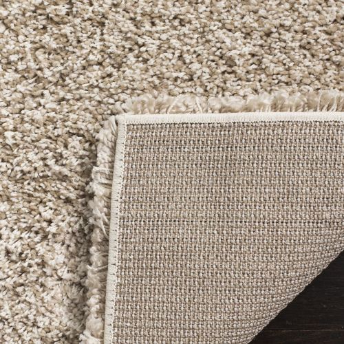  Safavieh California Premium Shag Collection SG151-1313 Beige Area Rug (53 x 76)