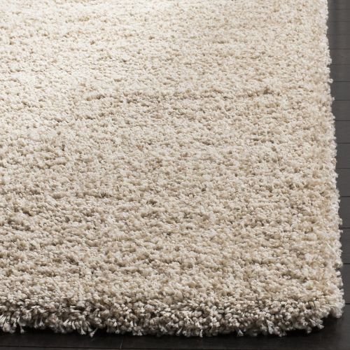  Safavieh California Premium Shag Collection SG151-1313 Beige Area Rug (53 x 76)