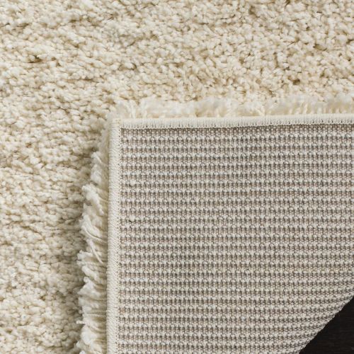  Safavieh California Premium Shag Collection SG151-1212 Ivory Area Rug (8 x 10)