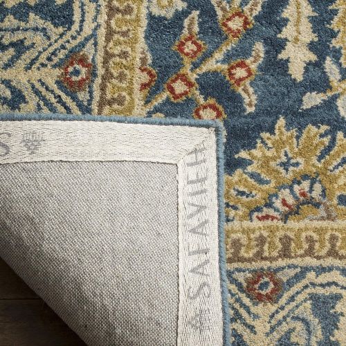  Safavieh Antiquities Collection AT64B Handmade Traditional Dark Blue and Multi Area Rug (3 x 5)