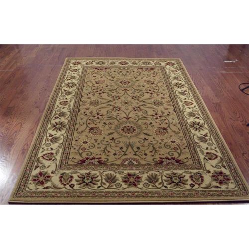  Safavieh Lyndhurst Collection LNH212D Traditional Oriental Beige and Ivory Rectangle Area Rug (811 x 12)