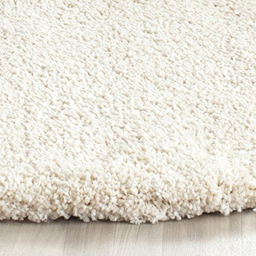  Safavieh Milan Shag Collection SG180-1212 Ivory Area Rug (2 x 4)