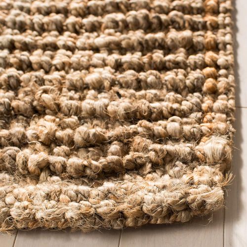  Safavieh Natural Fiber Collection NF447A Hand Woven Natural Jute Runner (26 x 6)