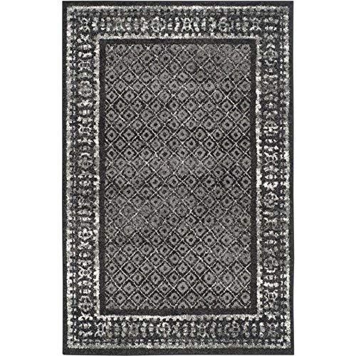  Safavieh Adirondack Collection ADR110F Light Blue and Dark Blue Vintage Distressed Area Rug (26 x 4)