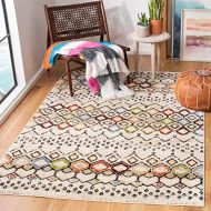 Safavieh Amsterdam Collection AMS108K Southwestern Bohemian Ivory and Multi Area Rug (3 x 5)