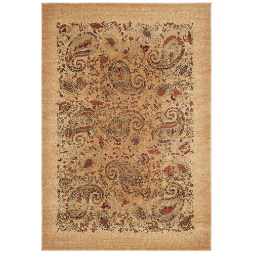  Safavieh Lyndhurst Collection LNH224A Traditional Paisley Beige and Multi Area Rug (10 x 14)