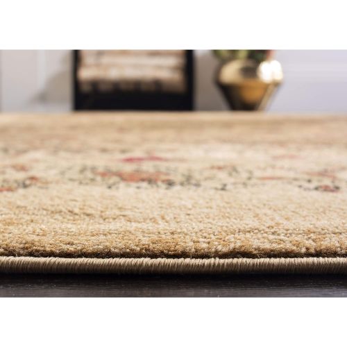  Safavieh Lyndhurst Collection LNH224A Traditional Paisley Beige and Multi Area Rug (53 x 76)