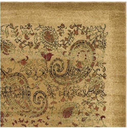  Safavieh Lyndhurst Collection LNH224A Traditional Paisley Beige and Multi Rectangle Area Rug (811 x 12)