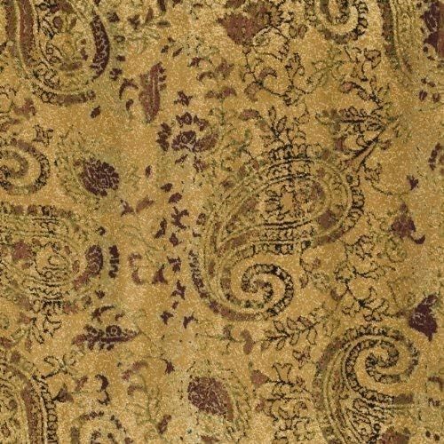  Safavieh Lyndhurst Collection LNH224A Traditional Paisley Beige and Multi Round Area Rug (8 Diameter)