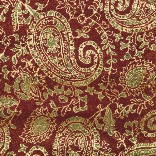  Safavieh Lyndhurst Collection LNH224B Traditional Paisley Red and Multi Square Area Rug (8 Square)