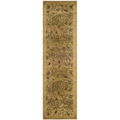  Safavieh Lyndhurst Collection LNH224A Traditional Paisley Beige and Multi Runner (23 x 10)