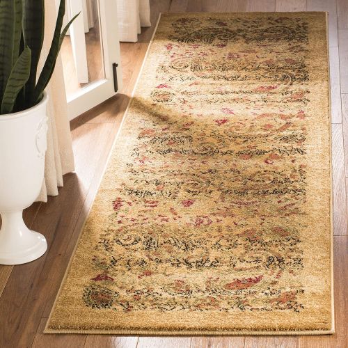  Safavieh Lyndhurst Collection LNH224A Traditional Paisley Beige and Multi Runner (23 x 10)