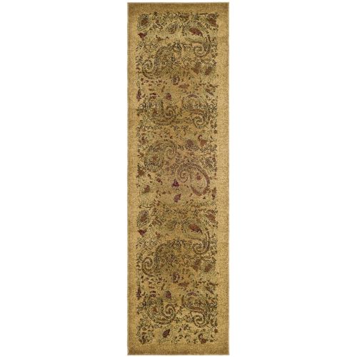  Safavieh Lyndhurst Collection LNH224A Traditional Paisley Beige and Multi Runner (23 x 18)