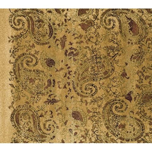  Safavieh Lyndhurst Collection LNH224A Traditional Paisley Beige and Multi Square Area Rug (4 Square)