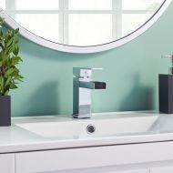 Safavieh BRF1054C Solea Collection Calm Bathroom Faucet, Chrome