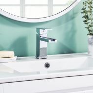 Safavieh BRF1056C Solea Collection Balance Bathroom Faucet, Chrome