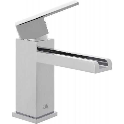  Safavieh BRF1056C Solea Collection Balance Bathroom Faucet, Chrome