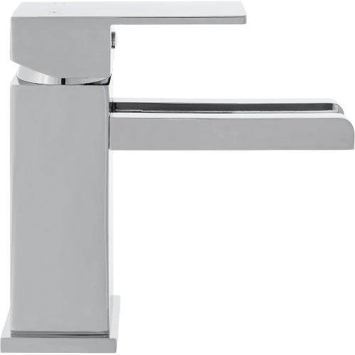  Safavieh BRF1056C Solea Collection Balance Bathroom Faucet, Chrome