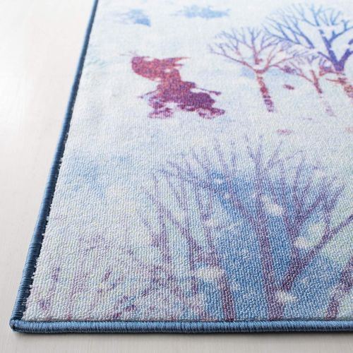 디즈니 [아마존베스트]Safavieh Collection Inspired by Disney’s Frozen II - Believe Rug (3 3 x 5 3)