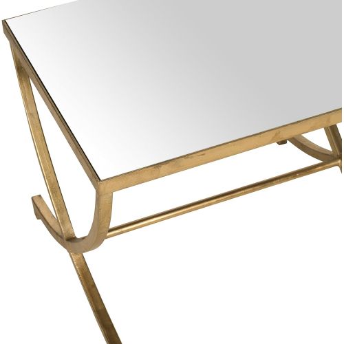  Safavieh Home Collection Maureen Gold Accent Table