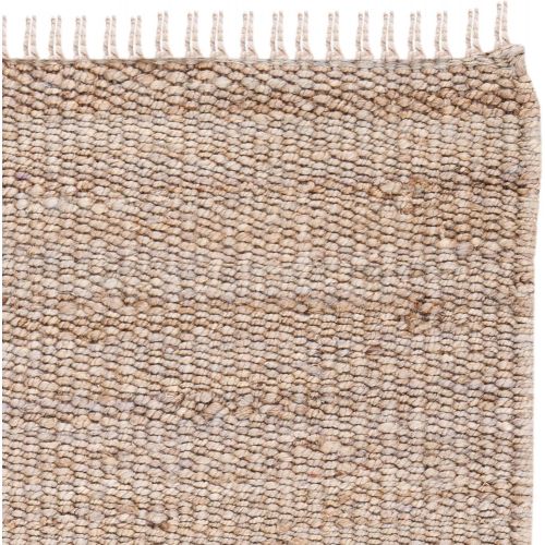  Safavieh Natural Fiber Collection NF368B Hand-Woven Ivory Jute Area Rug (5 x 8)