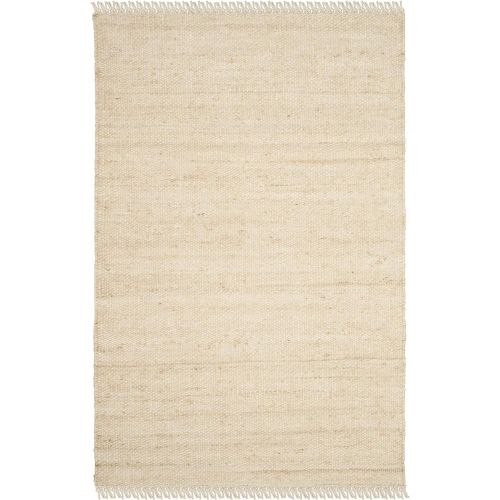  Safavieh Natural Fiber Collection NF368B Hand-Woven Ivory Jute Area Rug (5 x 8)