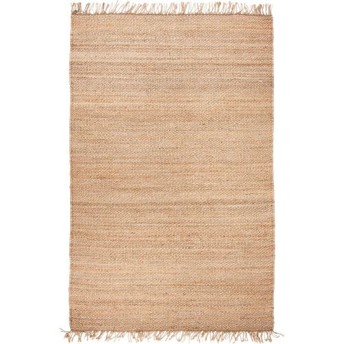  Safavieh Natural Fiber Collection NF368B Hand-Woven Ivory Jute Area Rug (5 x 8)