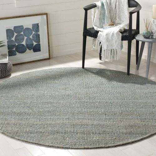  Safavieh Natural Fiber Collection NF368B Hand-Woven Ivory Jute Area Rug (5 x 8)