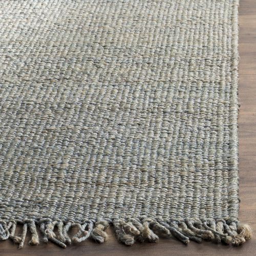  Safavieh Natural Fiber Collection NF368B Hand-Woven Ivory Jute Area Rug (5 x 8)