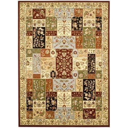  Safavieh Lyndhurst Collection LNH318A Traditional Multi and Ivory Runner (23 x 12)