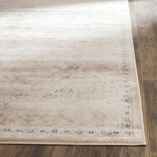  Safavieh Vintage Collection VTG430B Transitional Oriental Brown and Ivory Distressed Area Rug (4 x 57)