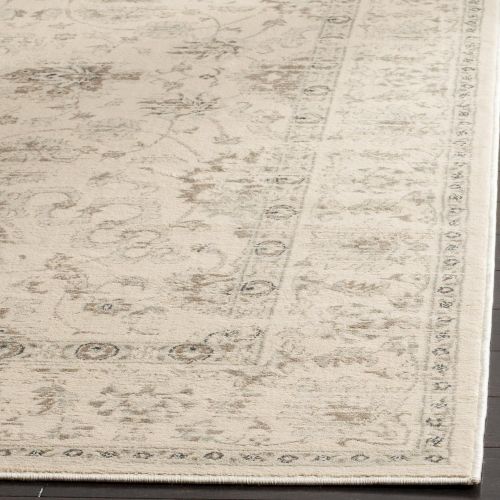  Safavieh Vintage Collection VTG430B Transitional Oriental Brown and Ivory Distressed Area Rug (4 x 57)