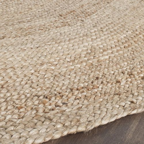  Safavieh Cape Cod Collection CAP252A Hand Woven Natural Jute Area Rug (5 x 8)