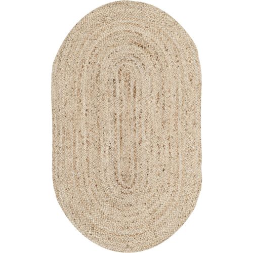  Safavieh Cape Cod Collection CAP252A Hand Woven Natural Jute Area Rug (5 x 8)