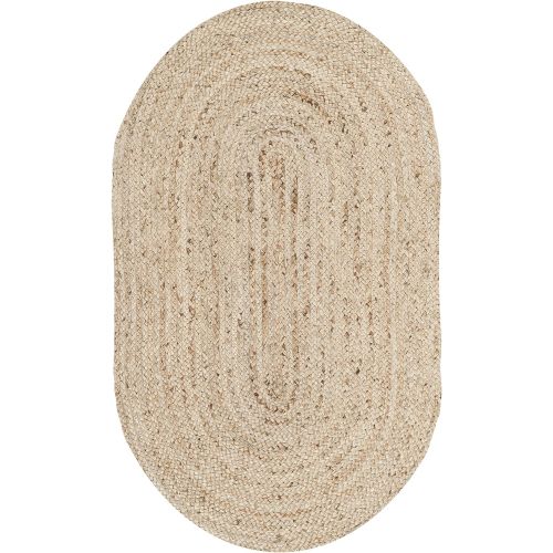  Safavieh Cape Cod Collection CAP252A Hand Woven Natural Jute Area Rug (5 x 8)