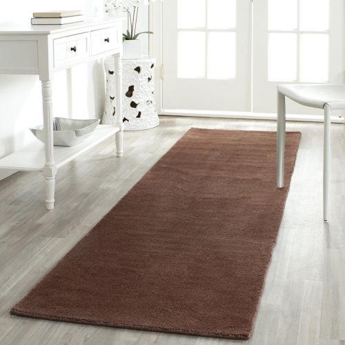  Safavieh Himalaya Collection HIM610A Handmade Turquoise Premium Wool Runner (23 x 8)