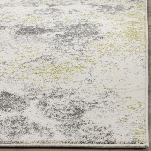  Safavieh Water Color Collection WTC696A Ivory and Grey Area Rug, 67 x 9