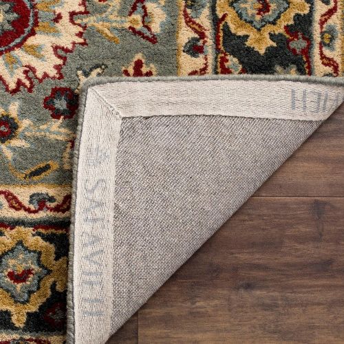 Safavieh Heritage Collection HG736A Grey and Charcoal Area Rug (4 x 6)