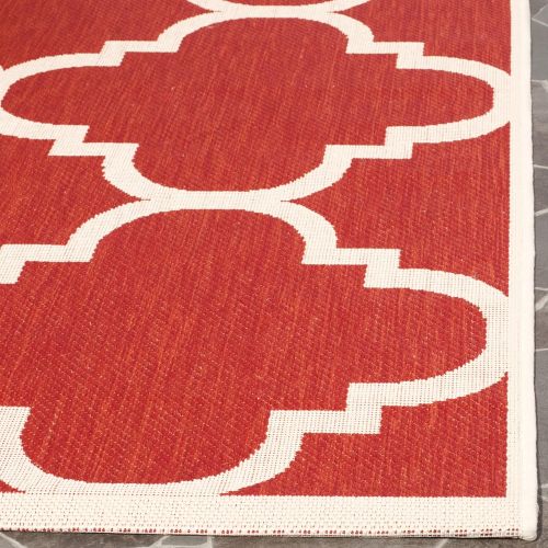  Safavieh Courtyard Collection CY6243-242 Brown Indoor Outdoor Area Rug (53 x 77)