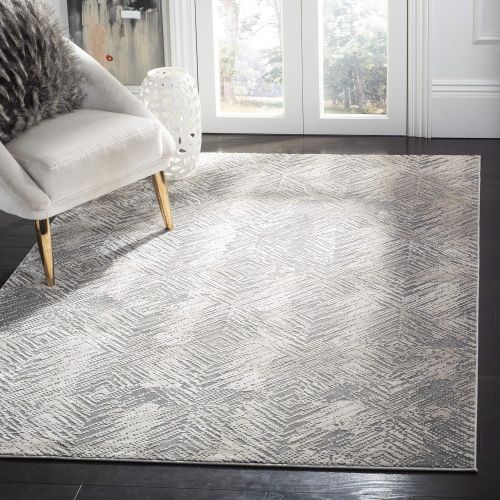  Safavieh Meadow Collection MDW338A Ivory and Grey Area Rug (67 x 9)